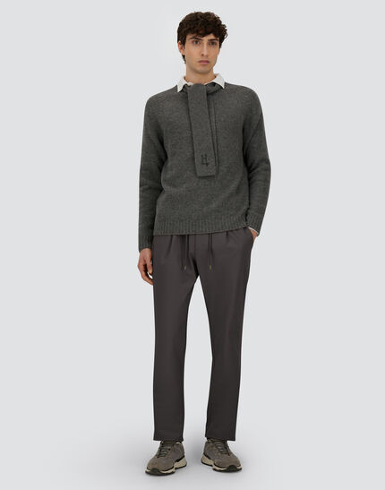 TROUSERS IN WARM TECH Grey