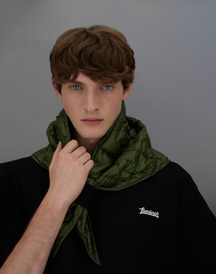 LAMINAR SCARF IN QUILTED RIPSTOP Greener Pastures