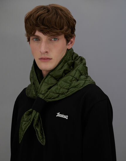 LAMINAR SCARF IN QUILTED RIPSTOP Greener Pastures