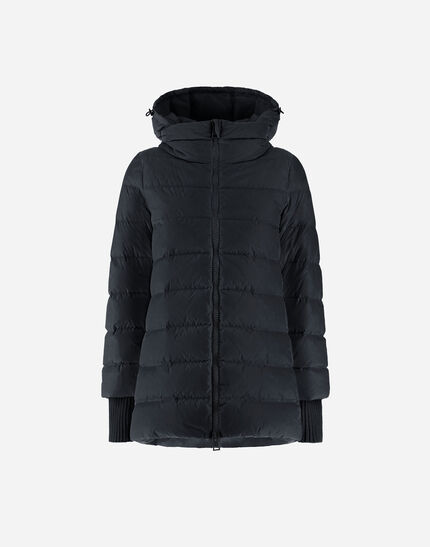 A-SHAPE JACKET IN NYLON CHAMONIX Black