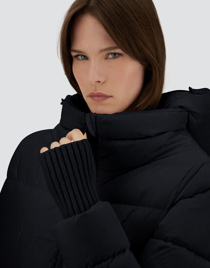 A-SHAPE JACKET IN NYLON CHAMONIX Black