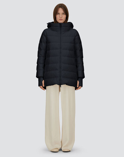 A-SHAPE JACKET IN NYLON CHAMONIX Black 3 A-SHAPE JACKET IN NYLON CHAMONIX Black