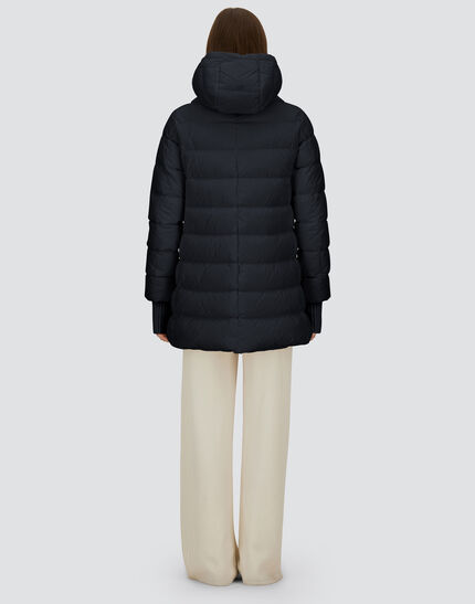 A-SHAPE JACKET IN NYLON CHAMONIX Black 4 A-SHAPE JACKET IN NYLON CHAMONIX Black