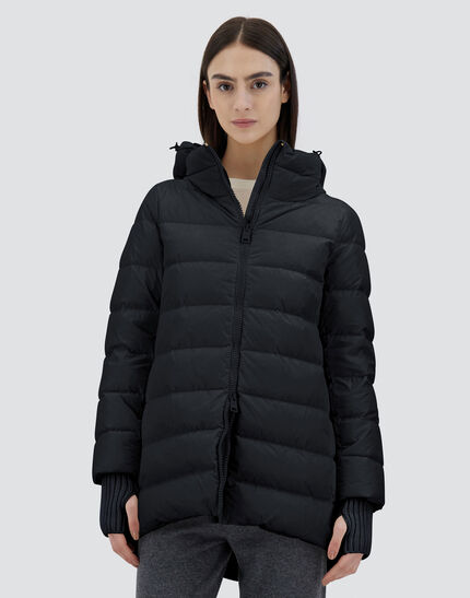 A-SHAPE JACKET IN NYLON CHAMONIX Black 7 A-SHAPE JACKET IN NYLON CHAMONIX Black