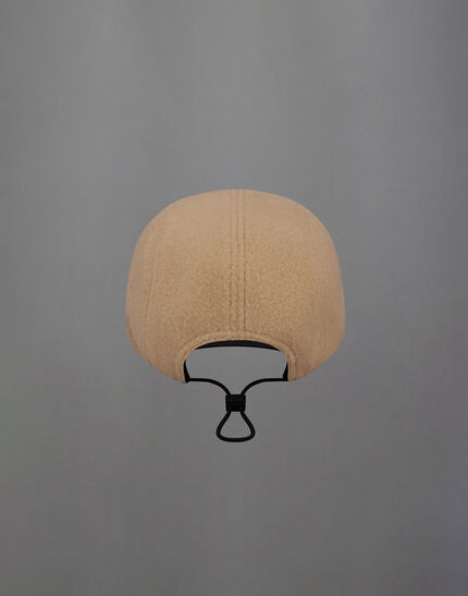 LAMINAR POLAR FLEECE AND EXTRA LIGHT STRETCH PADDED HAT Camel