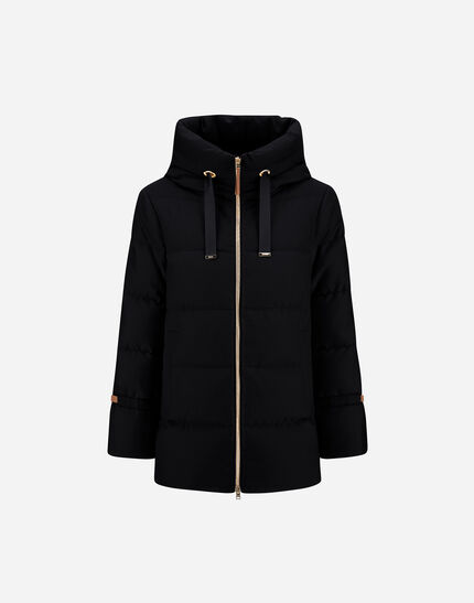 JACKET IN BI-STRETCH LUREX WOOL Black
