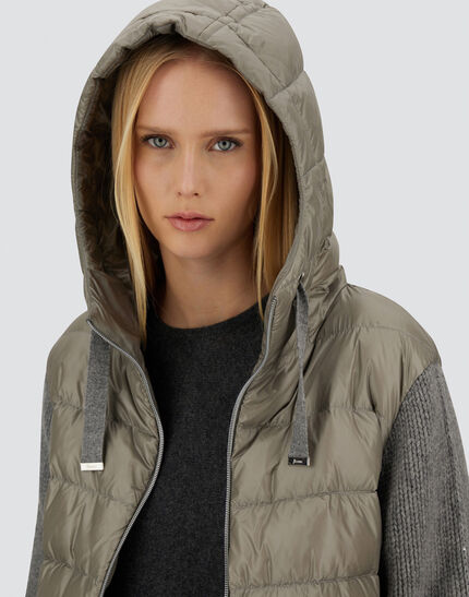 RESORT PUFFER IN NYLON ULTRALIGHT Light Grey