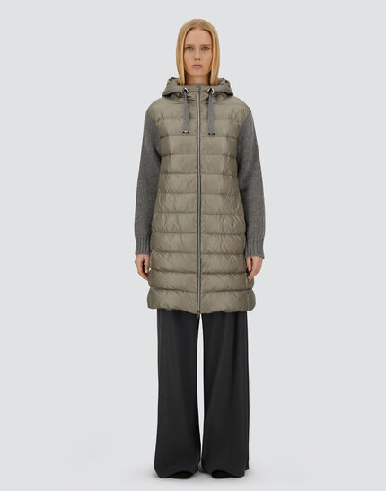 RESORT PUFFER IN NYLON ULTRALIGHT Light Grey