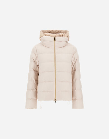 CAPE IN CASHMERE, SILK AND SATIN Chantilly