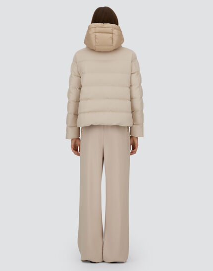 CAPE IN CASHMERE, SILK AND SATIN Chantilly