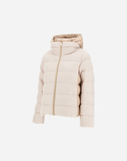 CAPE IN CASHMERE, SILK AND SATIN Chantilly