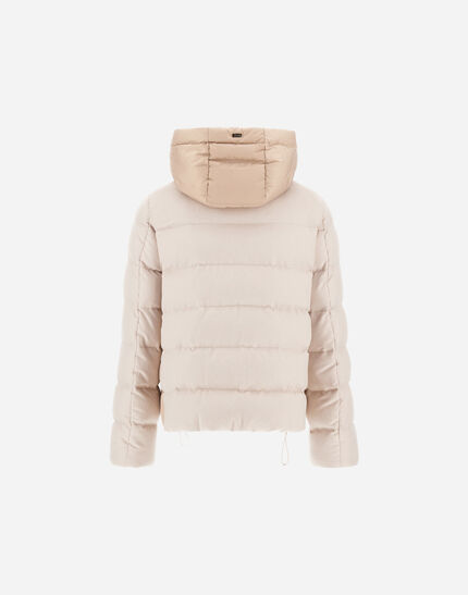 CAPE IN CASHMERE, SILK AND SATIN Chantilly