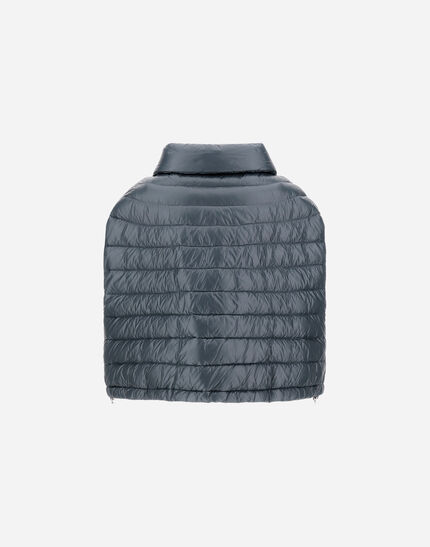 RESORT VEST IN NYLON ULTRALIGHT Midnight Teal 5 RESORT VEST IN NYLON ULTRALIGHT Midnight Teal