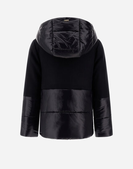 CAPE IN ECOWOOL AND NYLON ULTRALIGHT Black