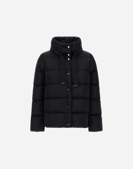 CAPPA IN SATIN Black