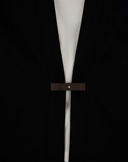 CARDIGAN IN PONTE ROMA JERSEY Black 3 CARDIGAN IN PONTE ROMA JERSEY Black