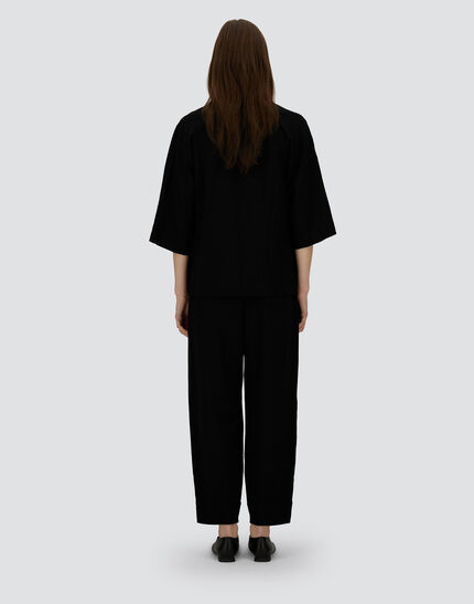 CARDIGAN IN PONTE ROMA JERSEY Black 5 CARDIGAN IN PONTE ROMA JERSEY Black