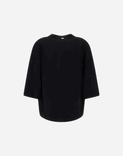 CARDIGAN IN PONTE ROMA JERSEY Black 7 CARDIGAN IN PONTE ROMA JERSEY Black