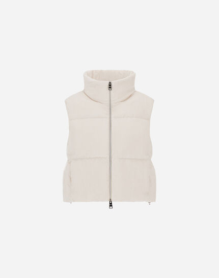 RESORT VEST IN BRIGHT CORDUROY Chantilly