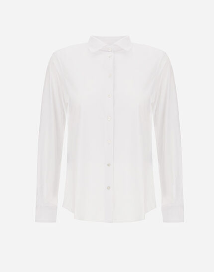 WOMEN'S SHIRT MADE OF SPRING ULTRALIGHT SCUBA White