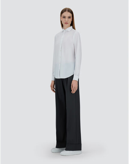 WOMEN'S SHIRT MADE OF SPRING ULTRALIGHT SCUBA White 6 WOMEN'S SHIRT MADE OF SPRING ULTRALIGHT SCUBA White