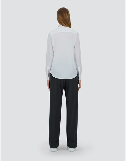 WOMEN'S SHIRT MADE OF SPRING ULTRALIGHT SCUBA White 7 WOMEN'S SHIRT MADE OF SPRING ULTRALIGHT SCUBA White