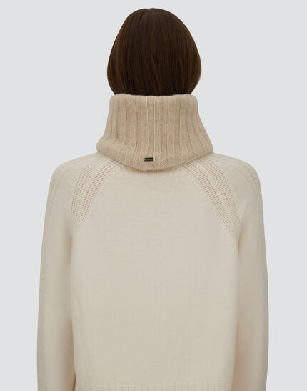 NECK WARMER IN PURE CASHMERE Chantilly