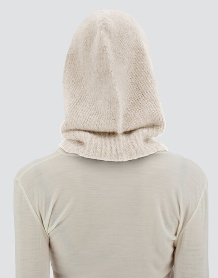 BALACLAVA IN PLAIN ALPACA WOOL Chantilly