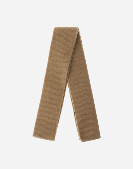SCARF IN PLAIN WOOL G.5 Camel
