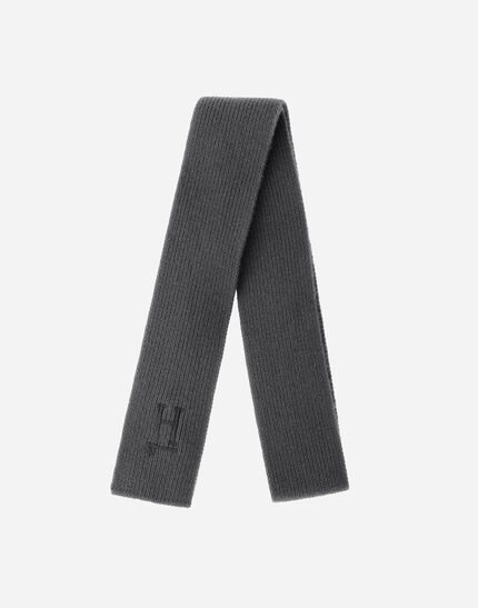 SCARF IN PLAIN WOOL G.5 Grey