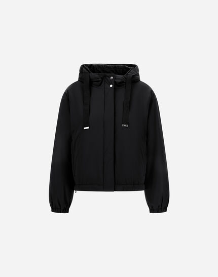 RESORT JACKET IN TRAVEL NYLON PONENTE Black 1 RESORT JACKET IN TRAVEL NYLON PONENTE Black