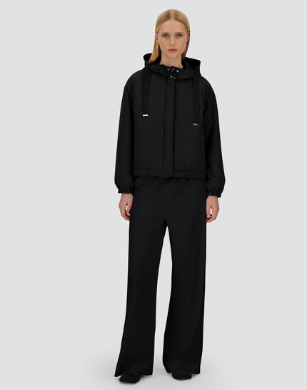 RESORT JACKET IN TRAVEL NYLON PONENTE Black 2 RESORT JACKET IN TRAVEL NYLON PONENTE Black