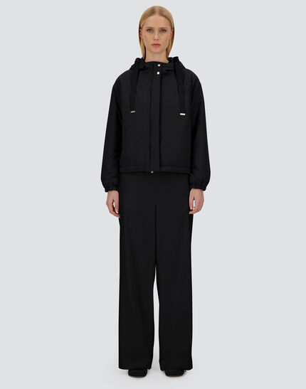 RESORT JACKET IN TRAVEL NYLON PONENTE Black 4 RESORT JACKET IN TRAVEL NYLON PONENTE Black