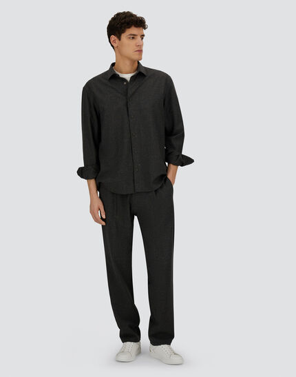 RESORT SHIRT IN WOOL KNICKERBOCKER Iron