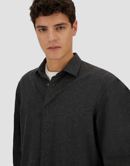 RESORT SHIRT IN WOOL KNICKERBOCKER Iron