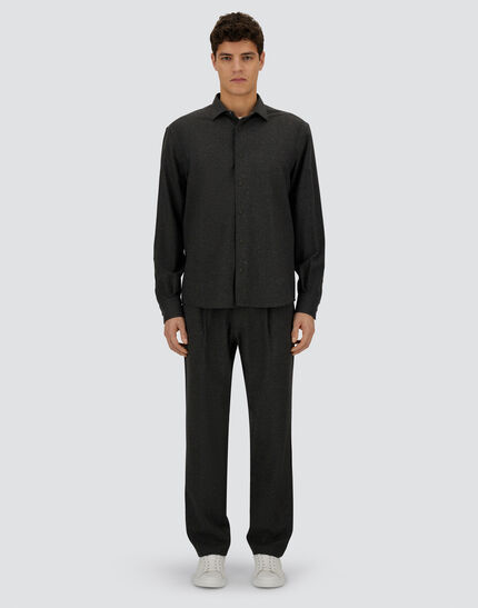 RESORT SHIRT IN WOOL KNICKERBOCKER Iron