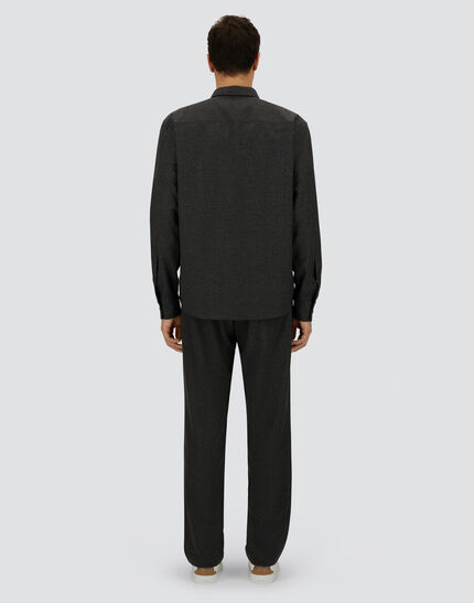 RESORT SHIRT IN WOOL KNICKERBOCKER Iron