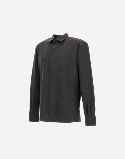 RESORT SHIRT IN WOOL KNICKERBOCKER Iron