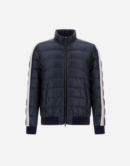RESORT JACKET IN NYLON ULTRALIGHT Navy Blue