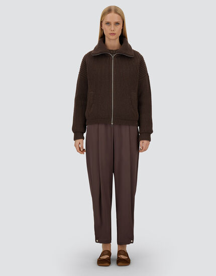 RESORT CARDIGAN IN INFINITY Dark Chocolate 4 RESORT CARDIGAN IN INFINITY Dark Chocolate