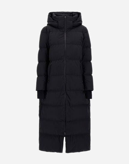 LONG JACKET IN 2-LAYER WINDSTOPPER Black
