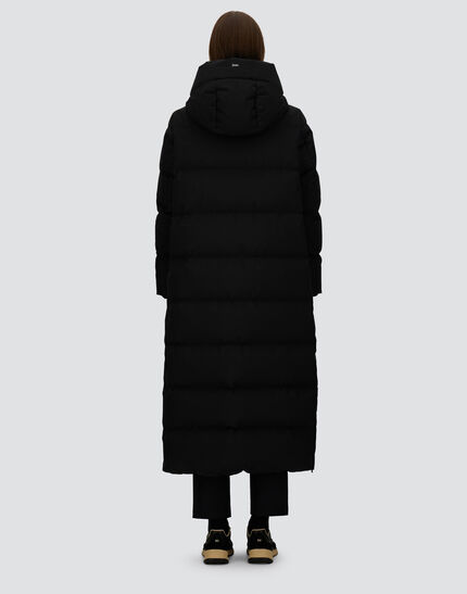 LONG JACKET IN 2-LAYER WINDSTOPPER Black 5 LONG JACKET IN 2-LAYER WINDSTOPPER Black