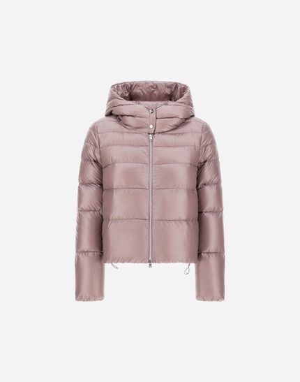 RESORT BOMBER JACKET IN NYLON ULTRALIGHT Light Lilla 1 RESORT BOMBER JACKET IN NYLON ULTRALIGHT Light Lilla