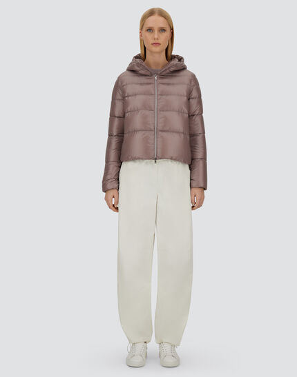 RESORT BOMBER JACKET IN NYLON ULTRALIGHT Light Lilla 3 RESORT BOMBER JACKET IN NYLON ULTRALIGHT Light Lilla