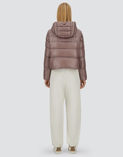 RESORT BOMBER JACKET IN NYLON ULTRALIGHT Light Lilla 4 RESORT BOMBER JACKET IN NYLON ULTRALIGHT Light Lilla