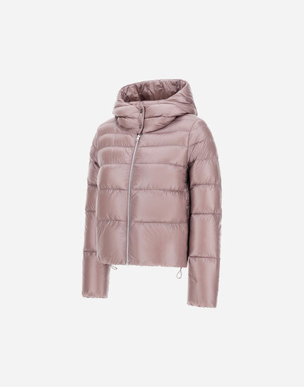 RESORT BOMBER JACKET IN NYLON ULTRALIGHT Light Lilla 5 RESORT BOMBER JACKET IN NYLON ULTRALIGHT Light Lilla