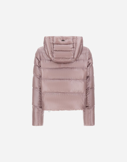 RESORT BOMBER JACKET IN NYLON ULTRALIGHT Light Lilla 6 RESORT BOMBER JACKET IN NYLON ULTRALIGHT Light Lilla
