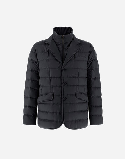 BLAZER IN ARENDELLE AND MONOGRAM Navy Blue