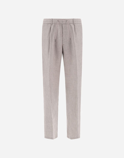 RESORT TROUSERS IN NEW LINEN Chantilly