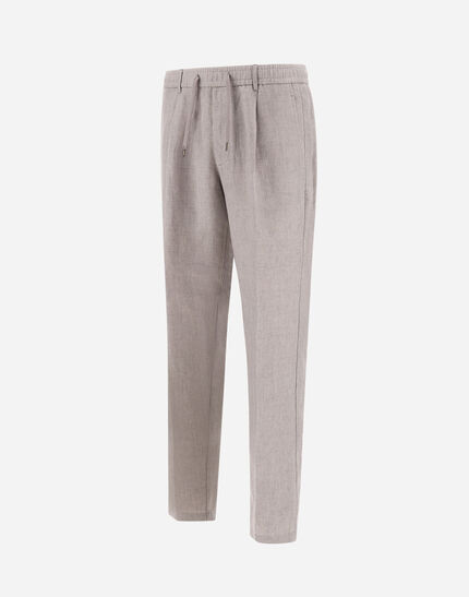 RESORT TROUSERS IN NEW LINEN Chantilly